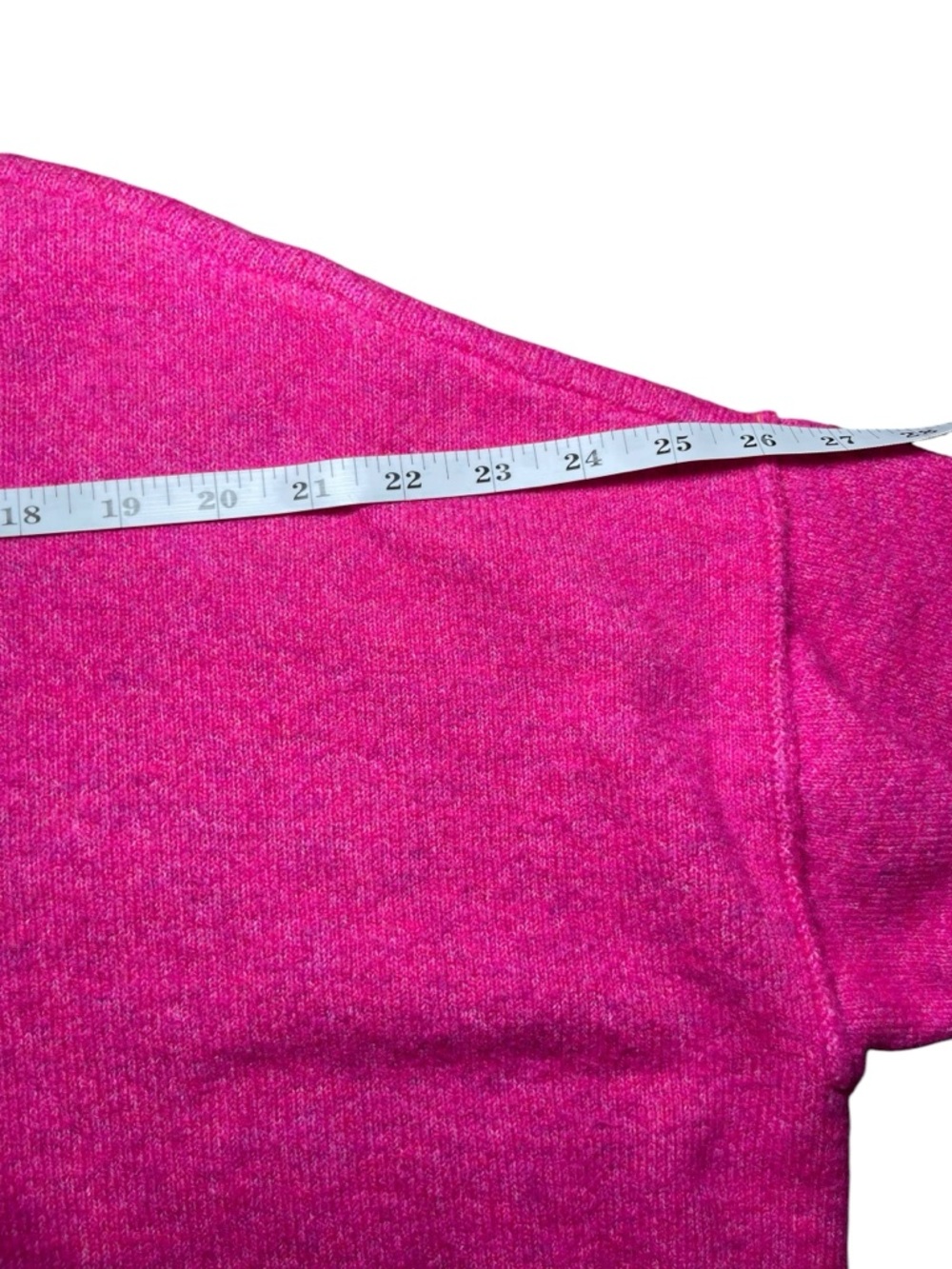 Vince Camuto Women's Soft Knit Long Sleeve Fuchsia Crewneck Sweater Size XL - Picture 13 of 14